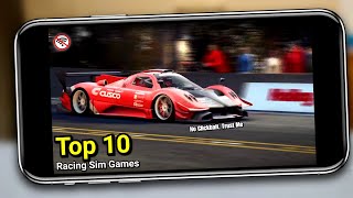 Top 10 RACING SIMULATOR Games For Android & iOS 2020 (Offline & Online)|High Graphics & Physics