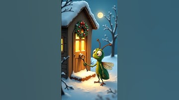 Don’t be lazy Hard work keeps you safe and happy #friends #ants #grasshopper #story  #ai #subscribe