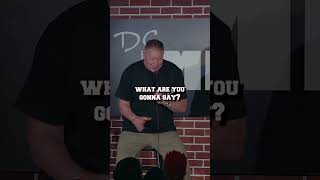 Guy was to big to be a secret agent