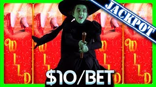 Famous HIGH LIMIT Wizard of Oz Ruby Slippers Slot Machine Bonus - Glinda Bubbles - Jackpot - Handpay! Profile