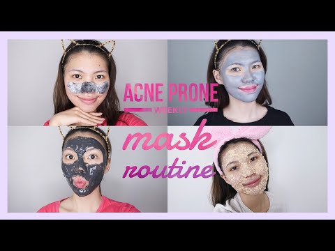 UPDATE WEEKLY MASK ROUTINE ACNE PRONE