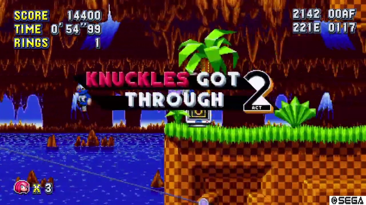 Sonic Mania debug mode