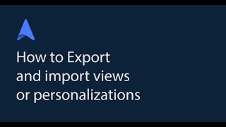 How To Export And Import Views Or Personalizations? Travelops Tips Traveloperations Erp