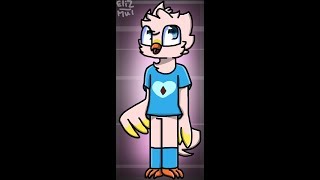 [speedpaint] Pheeji and Birdie fusion [fanart]