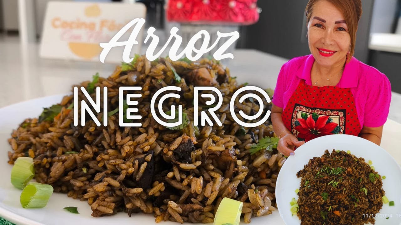 Arroz negro, con la receta de mi suegra