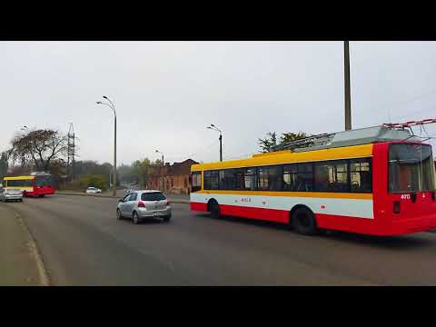 Первый маршрут троллейбуса с автономным ходом в Одессе