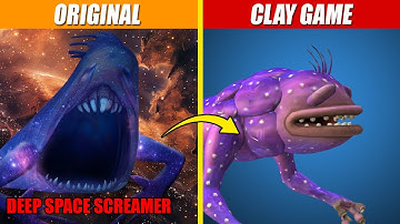 Making Deep Space Screamer with Clay Game | SPORE