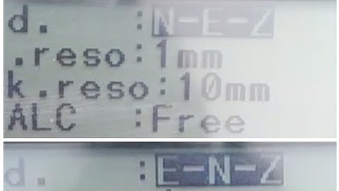 How to change NEZ to ENZ in Topcon Total Station | Sokkia Total Station change NEZ to ENZ