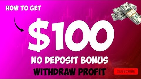🤑 $100 FREE Forex Bonus (No Deposit Required!)