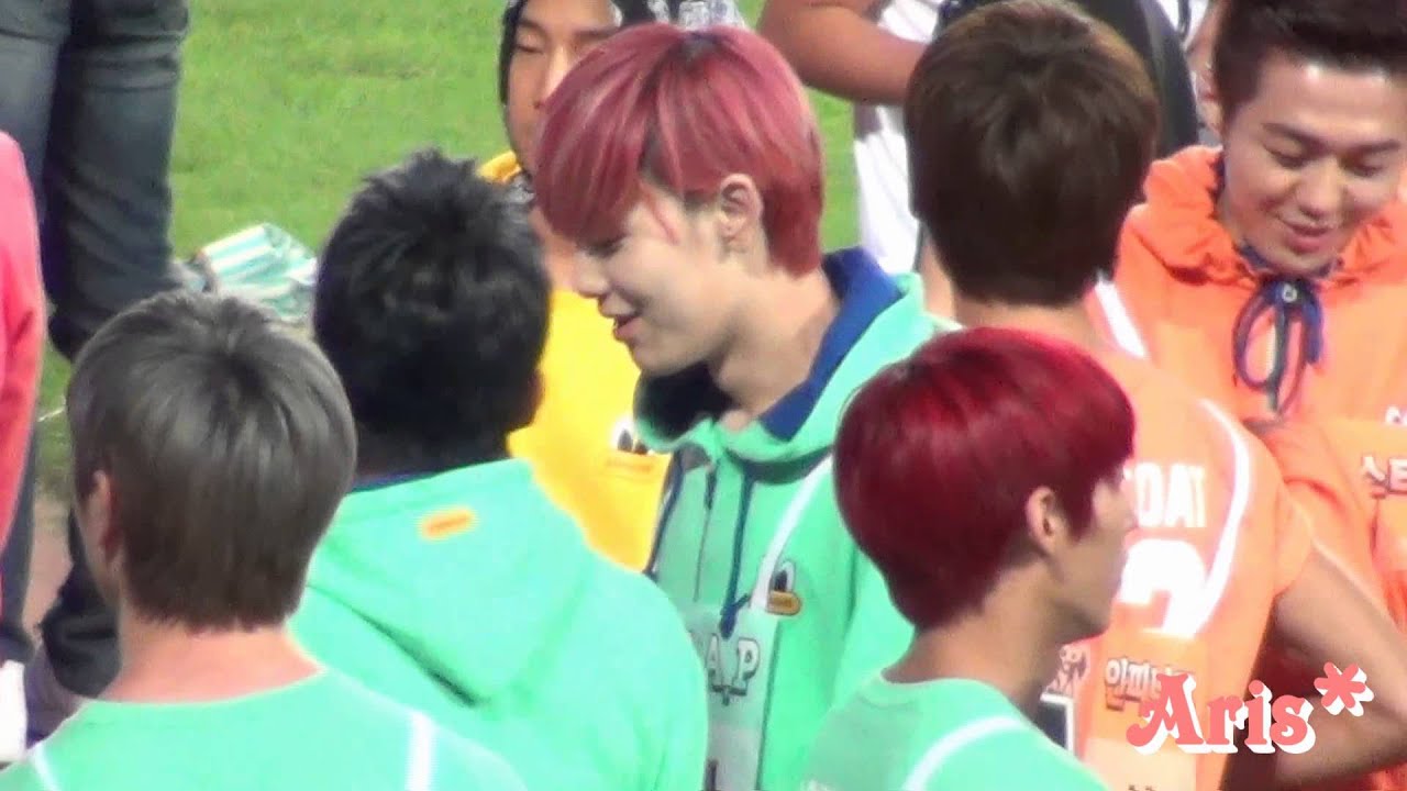 130903 아육대 - 젤로(준홍) 높이뛰기 시합!