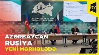 Azərbaycan-Rusiya Iqtisadi Əməkdaşlığı Kazan Beynəlxalq Forumunda Müzakirə Edilib