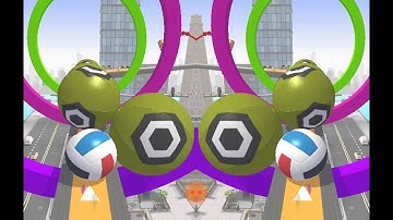 🏅 Action Balls: Gyrosphere Speed Run| New Level Walkthrough Challenge 🔥| Android Games/iOS Games