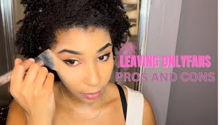 GRWM - PROS AND CONS OF ONLYFANS VS SERVICE INDUSTRY