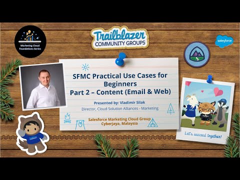 SFMC Foundations Session 02 - Content (Email & Web Channels)