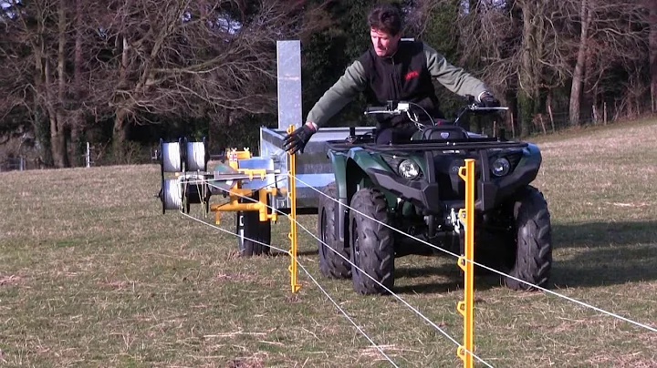 Trailer Winder Demo - Electric Fencing | Rappa