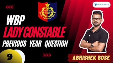 ✍️🔴 Previous Year Questions @ Math 🔥 পর্ব - 9 ‼️ KP & WBP কনস্টেবল, MTS, CGL || Abhishek Bose 🔥