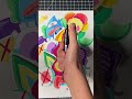 Drawing a Doodle with Posca Markers! Verys Satisfying art!