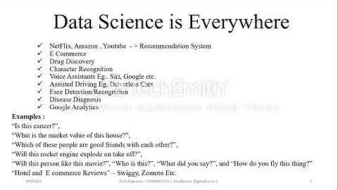 Introduction To Data Science