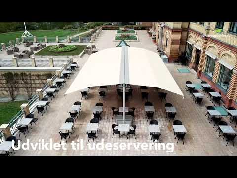 Gastro Sunrain markise Hotel Vejlefjord