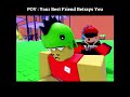 Best Friend Betrays Me in Roblox Escape Tsunami for Brainrots #roblox #bacon #shorts #pieeanimation