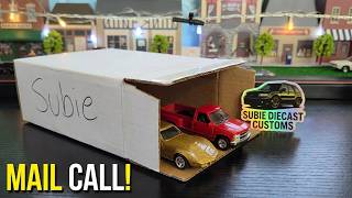 Mail call from Subie diecast customs, and some updates.