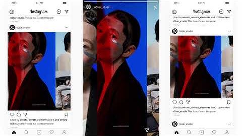 Grid Multiscreen Instagram Stroies and Posts for After Effects 2022