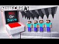 Press a Button to KILL OR SAVE Steve in Minecraft!