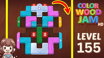 Color Wood Jam Level 155 Solution Walkthrough