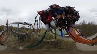 Yukon Striker Rollercoaster at Canada’s Wonderland Toronto Vaughan Insta360 ONE X