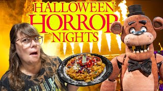 Halloween Horror Nights Hollywood Food & Shows!