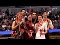 NHKTrophy2017 Ice Dance Victory Ceremony