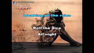 karaoke TIMECOP 1983 FEAT.BACKINTHEFUTURE - TONIGHT