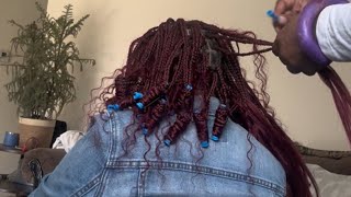 Bohemian Knotless Braids