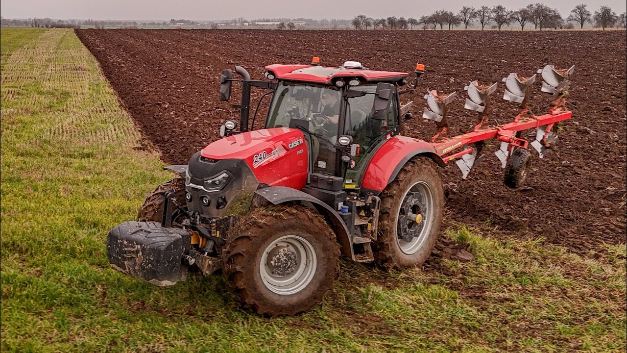 Nový Case IH Puma 240 CVX AFS Connect |Podzimní orba 2025