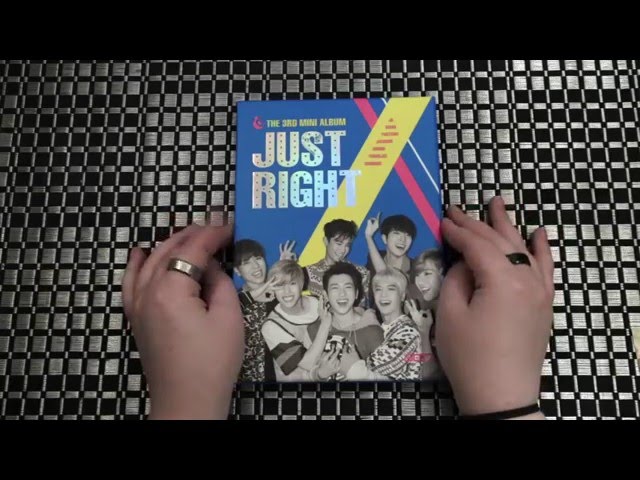 Unboxing | Got7 3rd Mini Album - Just Right - YouTube