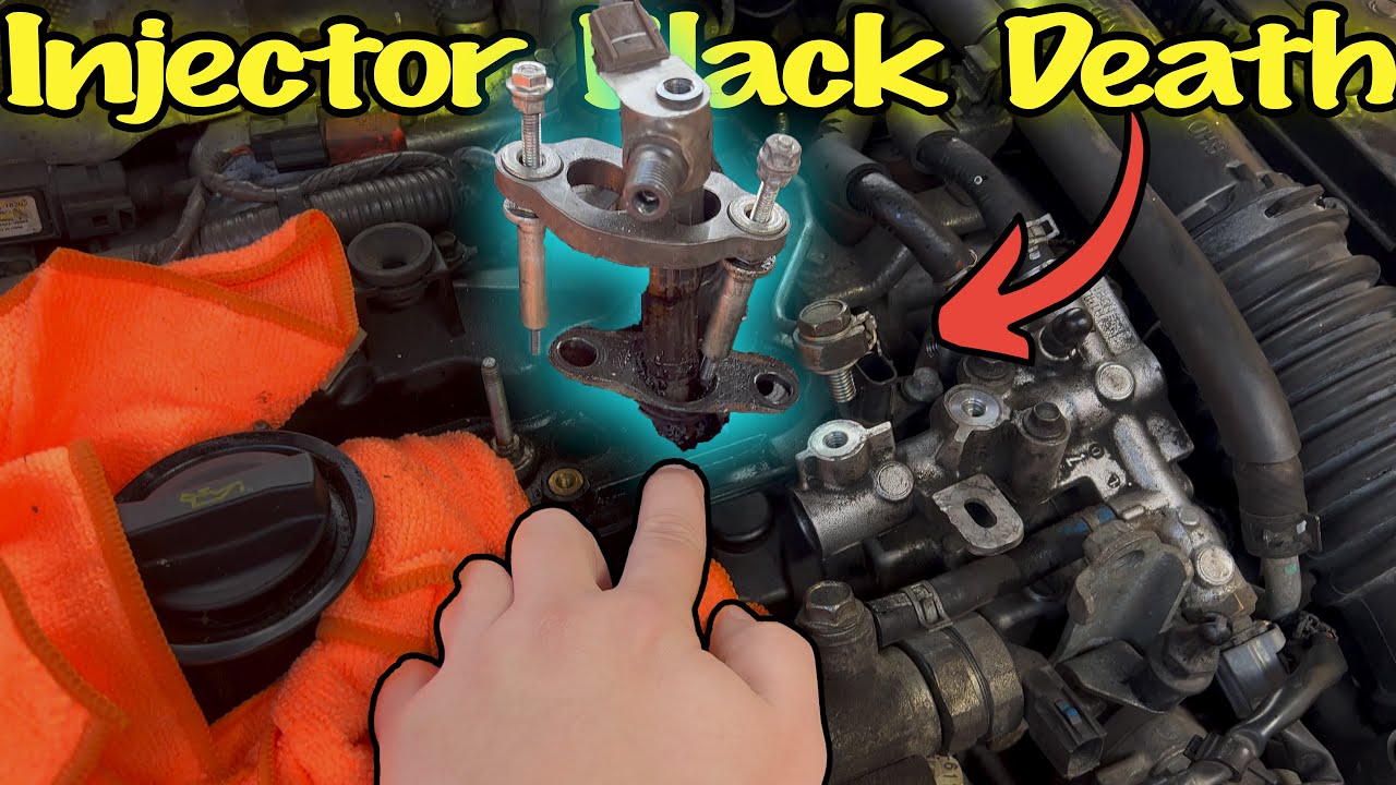 Stuck Def Injector Stuck INJECTOR Removal with Home Made Slide Hammer Injector Removal ...