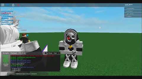 Void Script Builder (Place 2) i met the owner of cross chara script