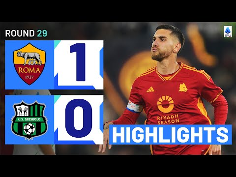 AS Roma Sassuolo Goals And Highlights