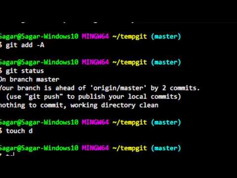 How to add directory recursively in git