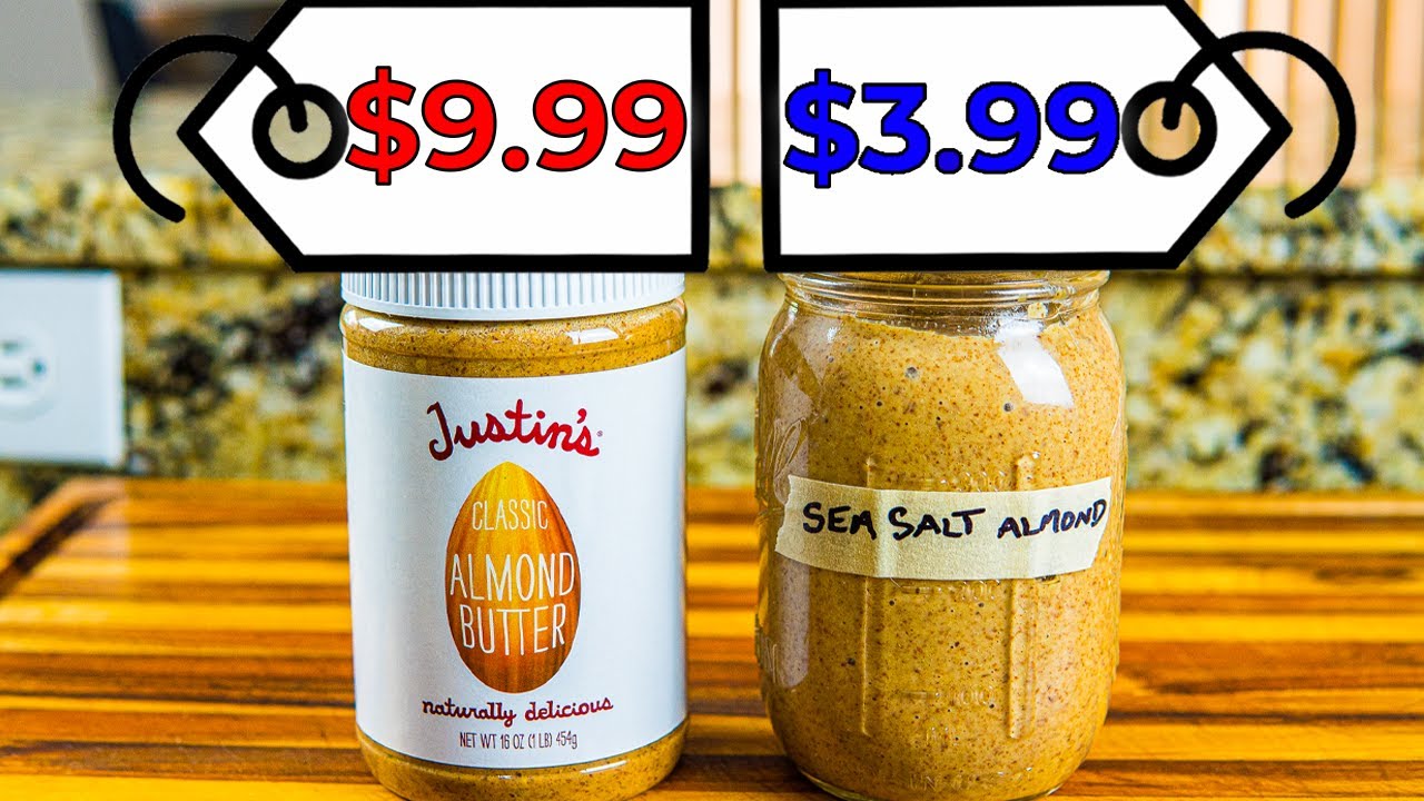 NEVER BUY NUT BUTTER AGAIN! Save TONS of Money With These Homemade Nut