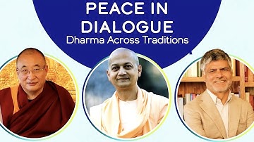 Dharma Across Traditions | Swami Sarvapriyananda,  Dr. Sthaneshwar Timalsina, & Khentrul Rinpoche