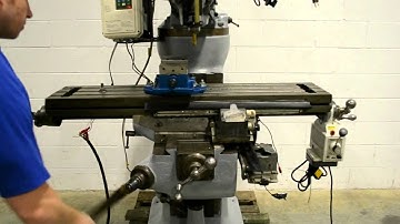 Bridgeport Series I 9″ x 42″ Vertical Milling Machine w/ 3PH AC Motor Converter