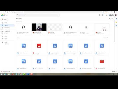 როგორ ავტვირთოთ ფაილები Google Drive-ზე