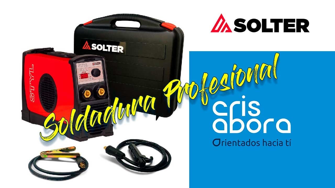 Comprar Grupo de Soldar Inverter SOLTER STYL Online - Bricovel