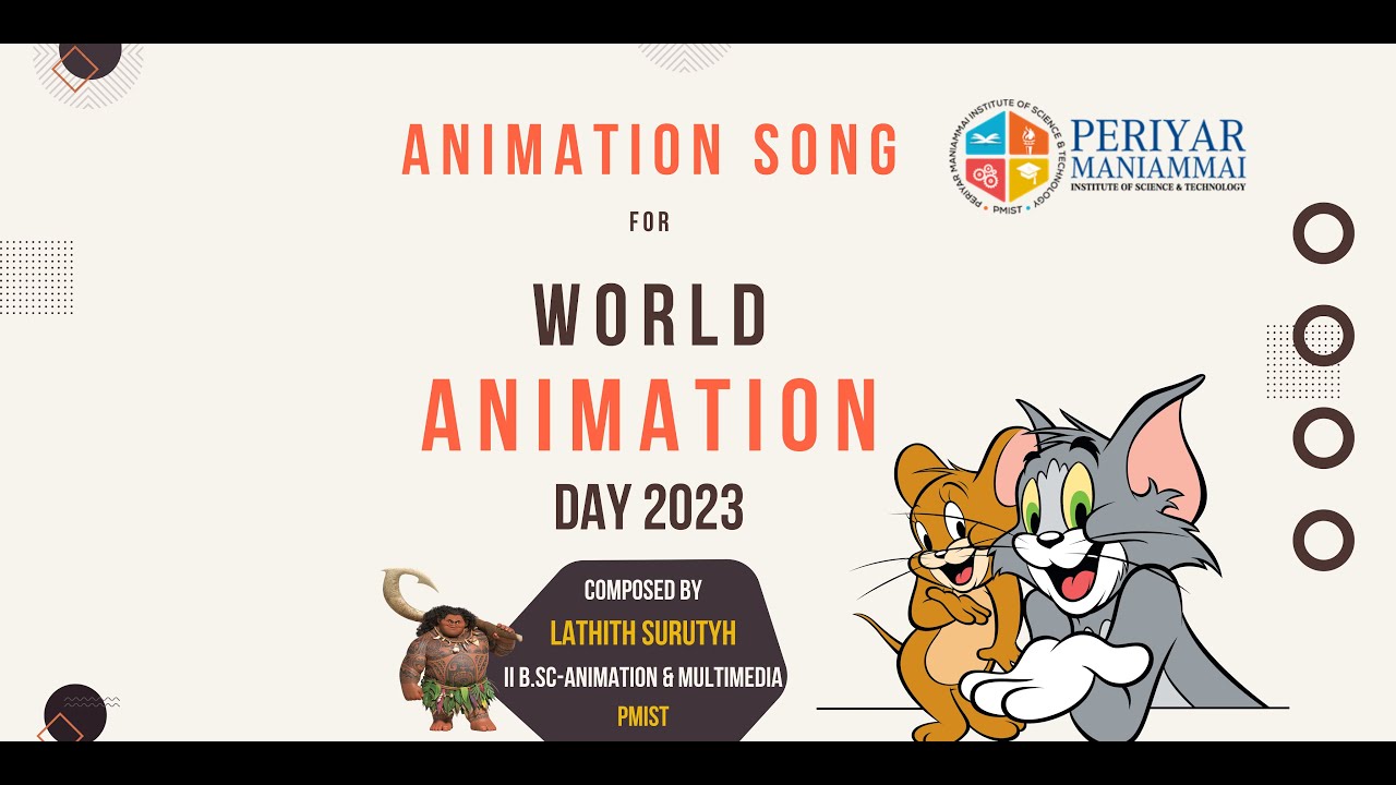 Special Song for Animation | Composed By Ms.Lalitha Sruthy-II B.Sc ...