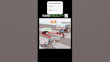The Harsh Reality of Money Making Paths | Traders vs Businessmen vs 9-5 Jobs! #HardReality #9to5Life