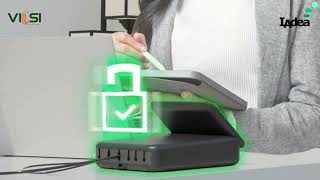 IAdea WBD-0500 Workspace Booking Dock | Smarter Desk Booking for Hybrid Workplaces