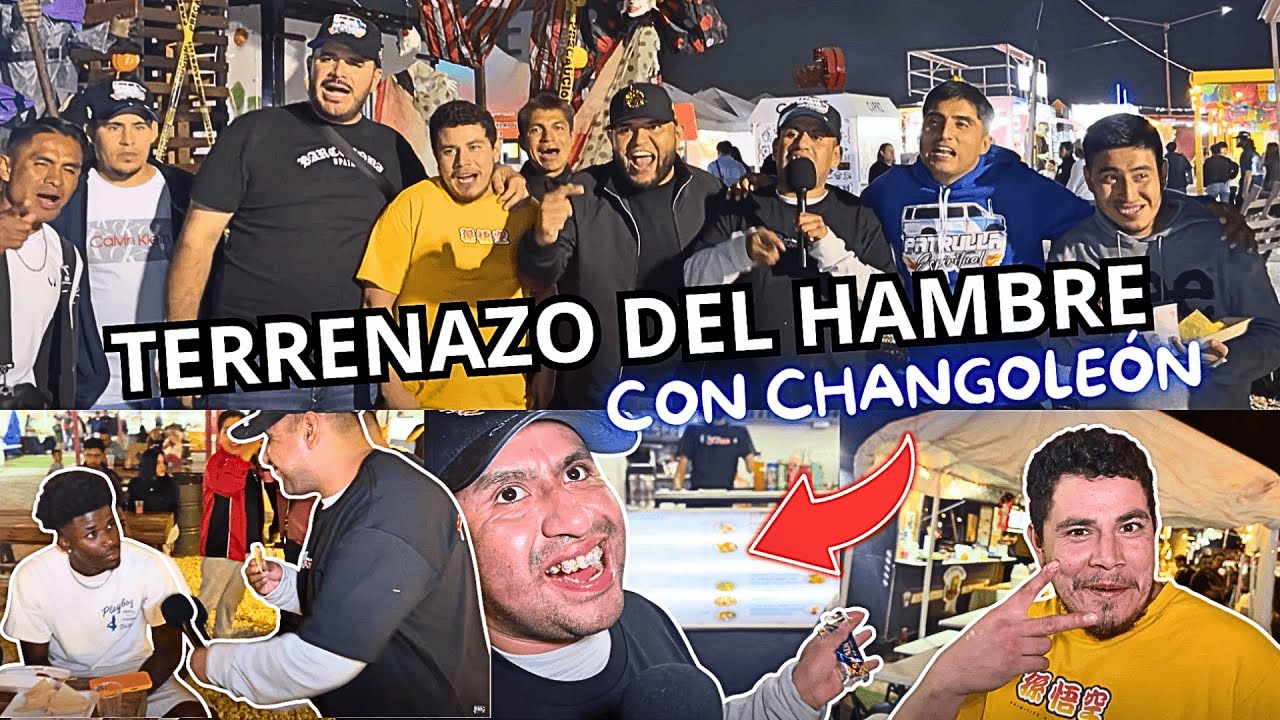 🚨PATRULLA ESPIRITUAL | CHANGOLEÓN ENTREVISTANDO EN EL TERRENAZO DEL HAMBRE🚨 #tazodorado