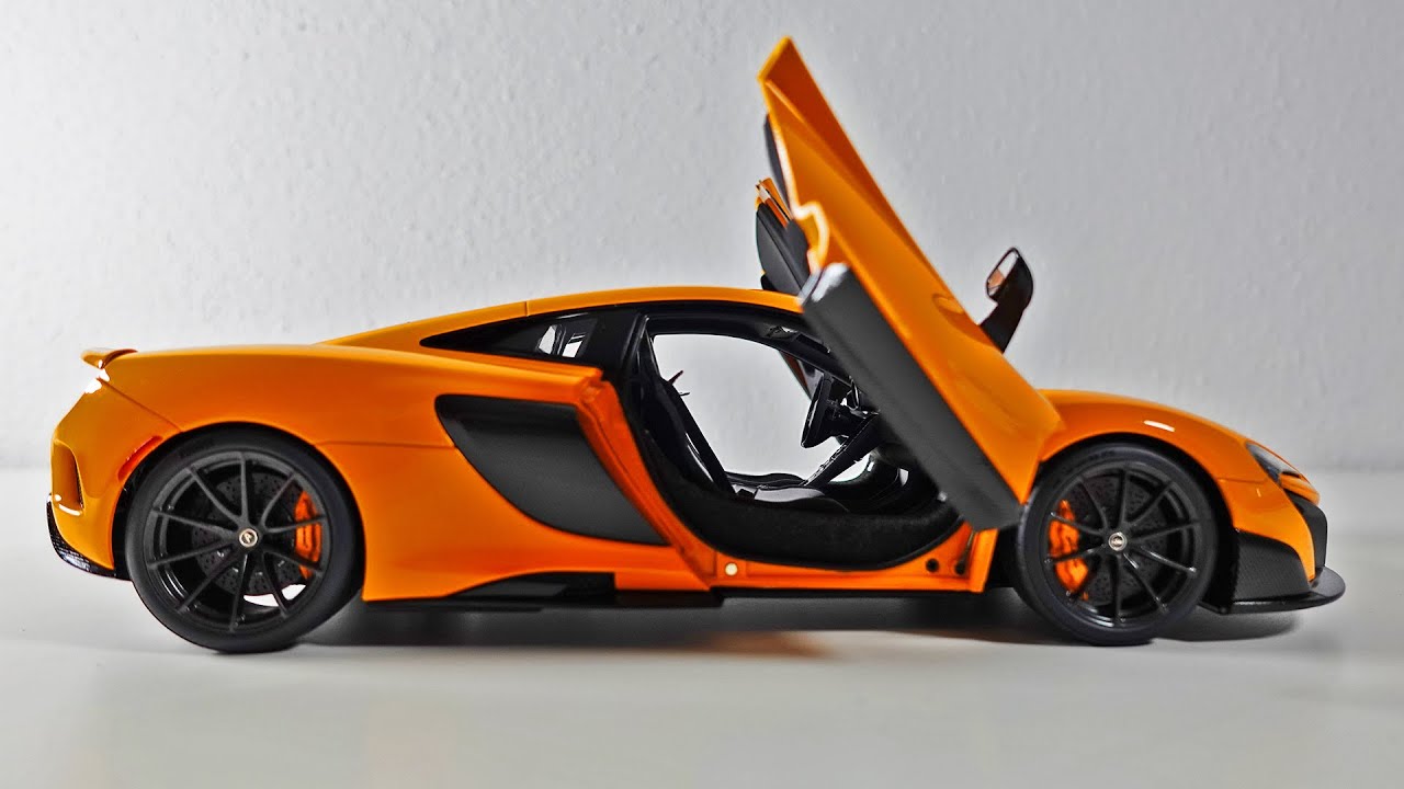 AUTOart 1:18 McLaren 675LT Kutu Açılışı ve İnceleme - YouTube
