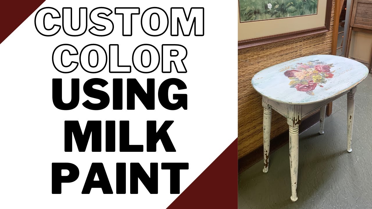 Creating Custom Milk Paint Pigment Powders Sweet Pickins Milk Paint Iod Transfer Cottagecore Youtube